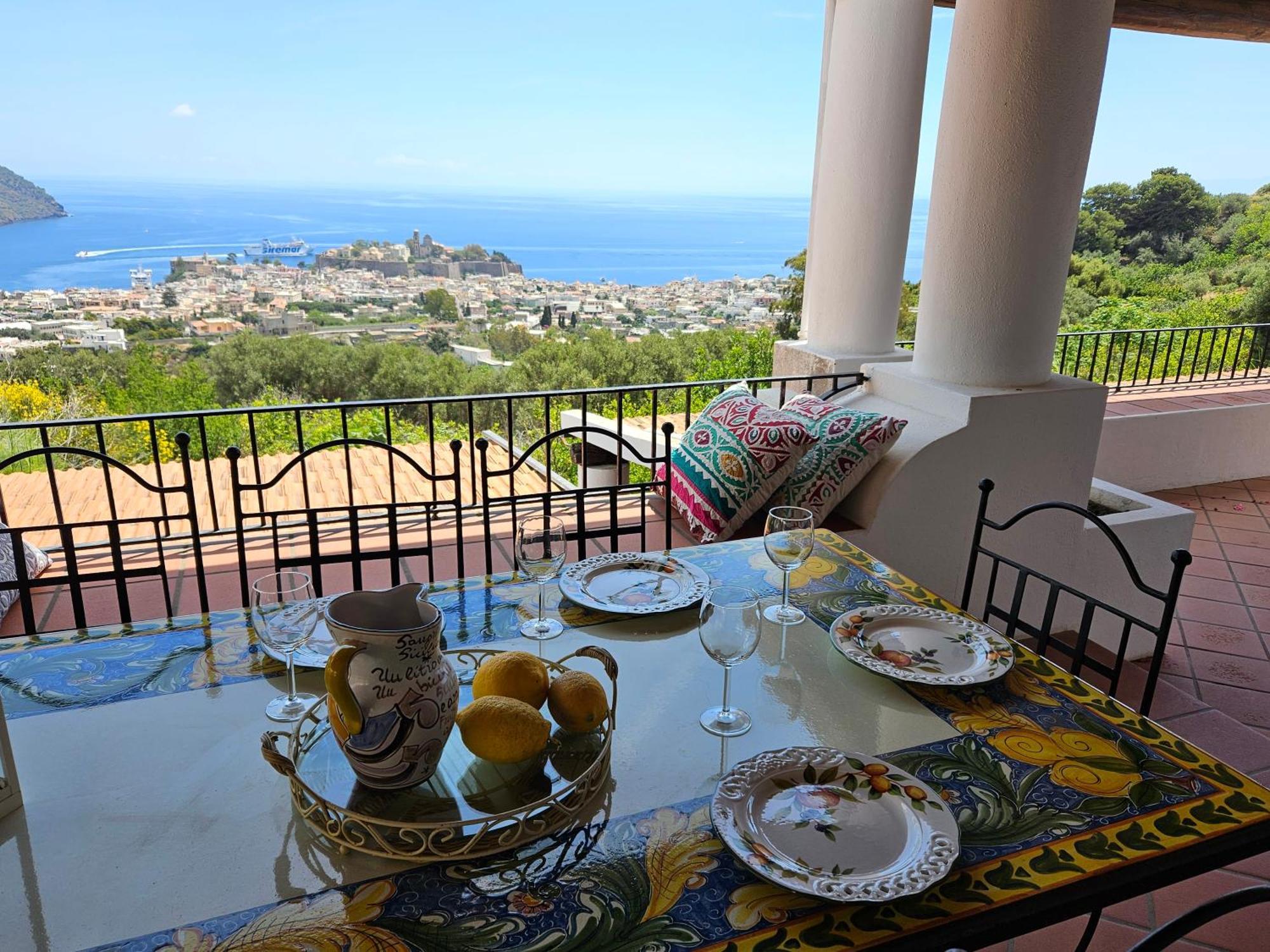 Villa Belvedere 利帕里 外观 照片
